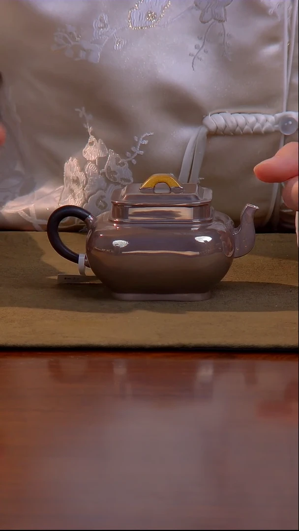 浮丘山房 秋分 紫皮 足银 泡壶