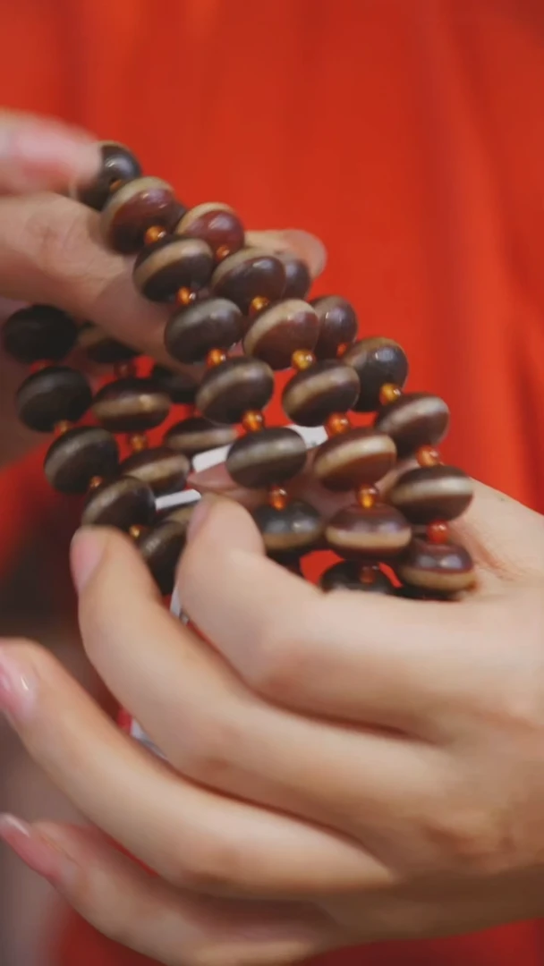 玛瑙/玉髓手串未镶嵌多样性发其一