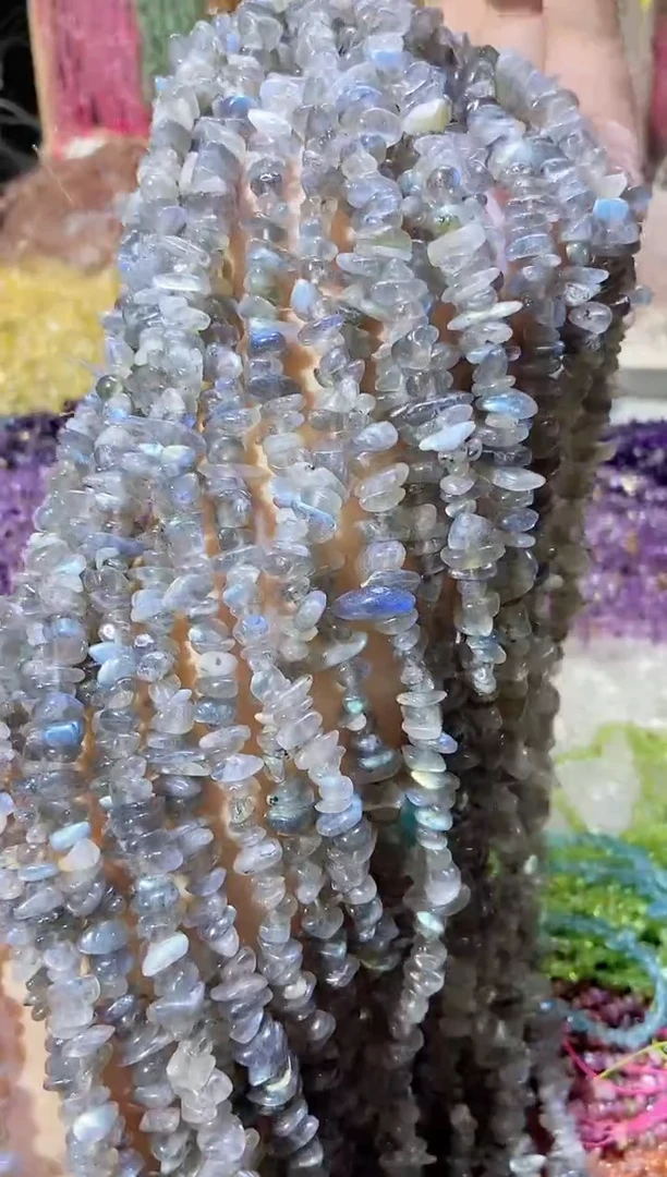 未镶嵌珠宝半成品水晶灰月光