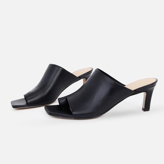 2025夏季新款时装凉鞋女性感夹趾高跟一字带凉拖鞋外穿