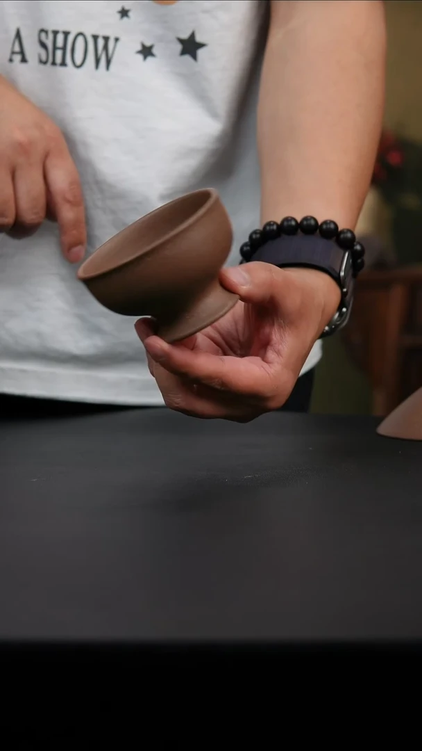 茶壶紫砂微瑕高脚杯子鲨鱼皮0添加