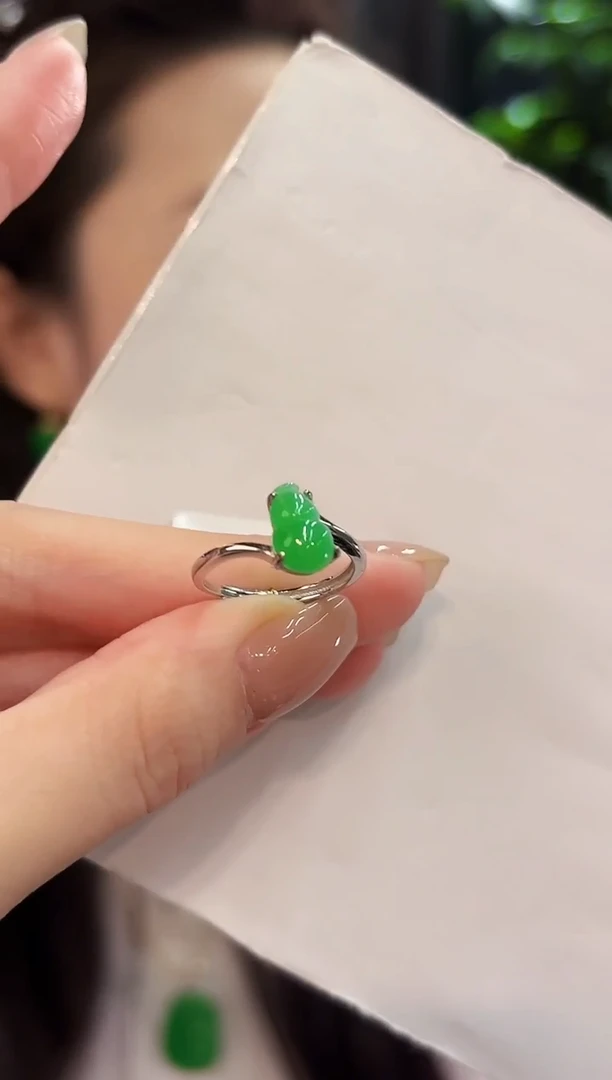 未镶嵌戒指翡翠缅料A货/多样性发货/一件