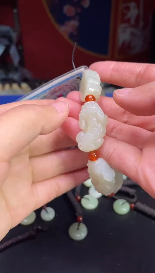 颈饰未镶嵌和田玉123