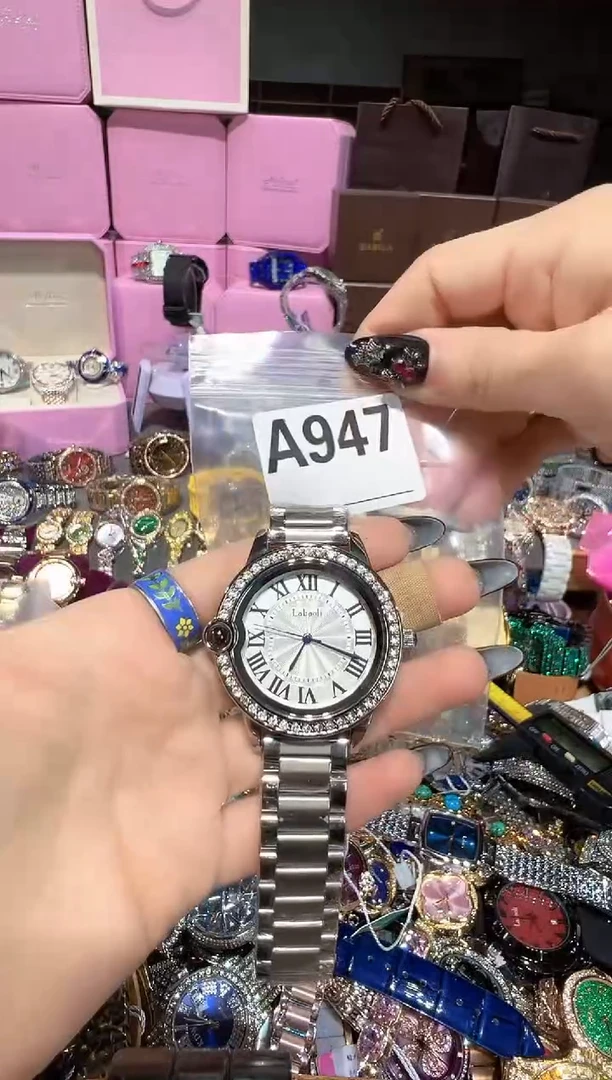 石英机芯不锈钢不锈钢直播定闪专用