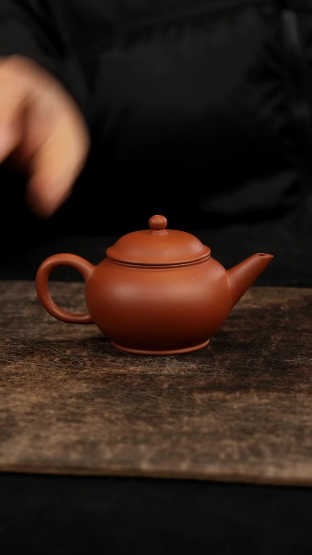 【闪购商品】紫砂茶壶大水平朱泥