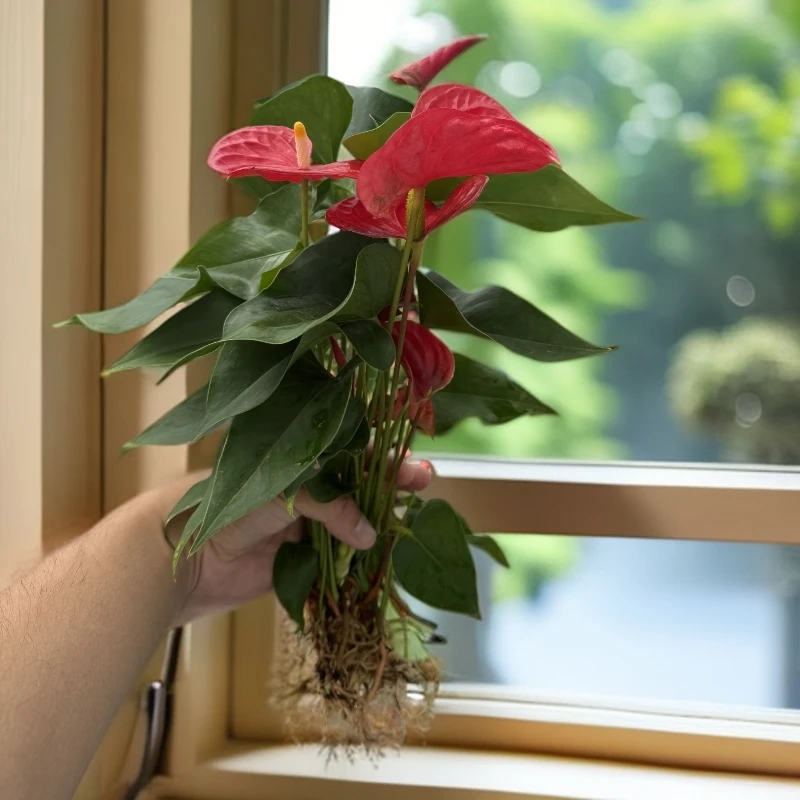 【水培专用红掌】特A+级红掌好苗好养插花能活多花多叶