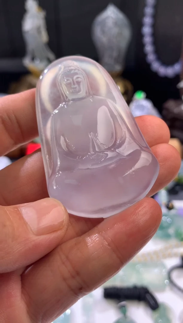 吊坠(不含链)未镶嵌翡翠天然翡翠吊坠