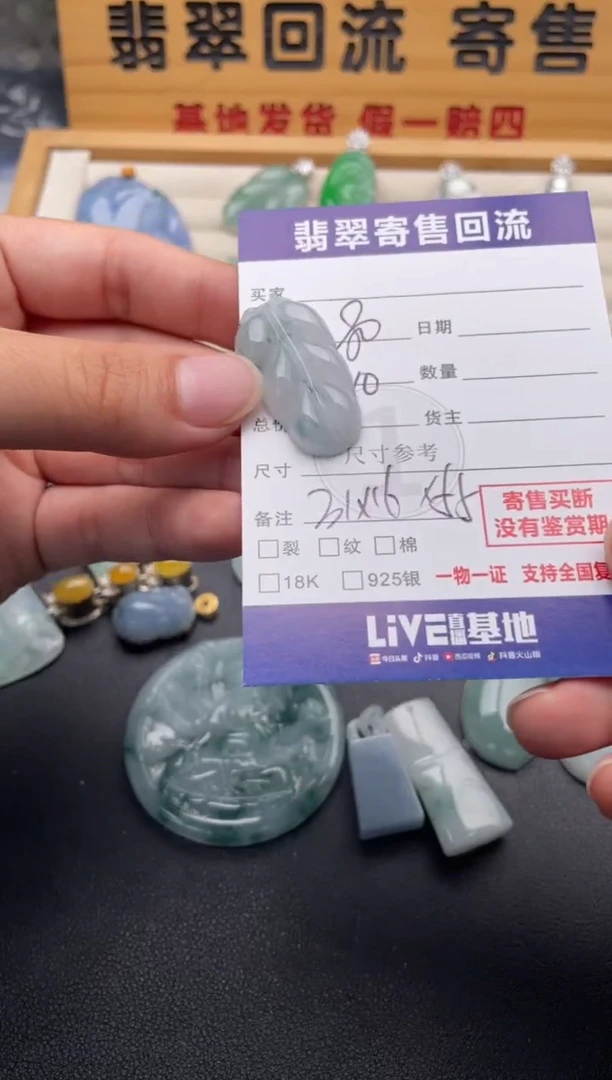 颈饰未镶嵌翡翠10147016