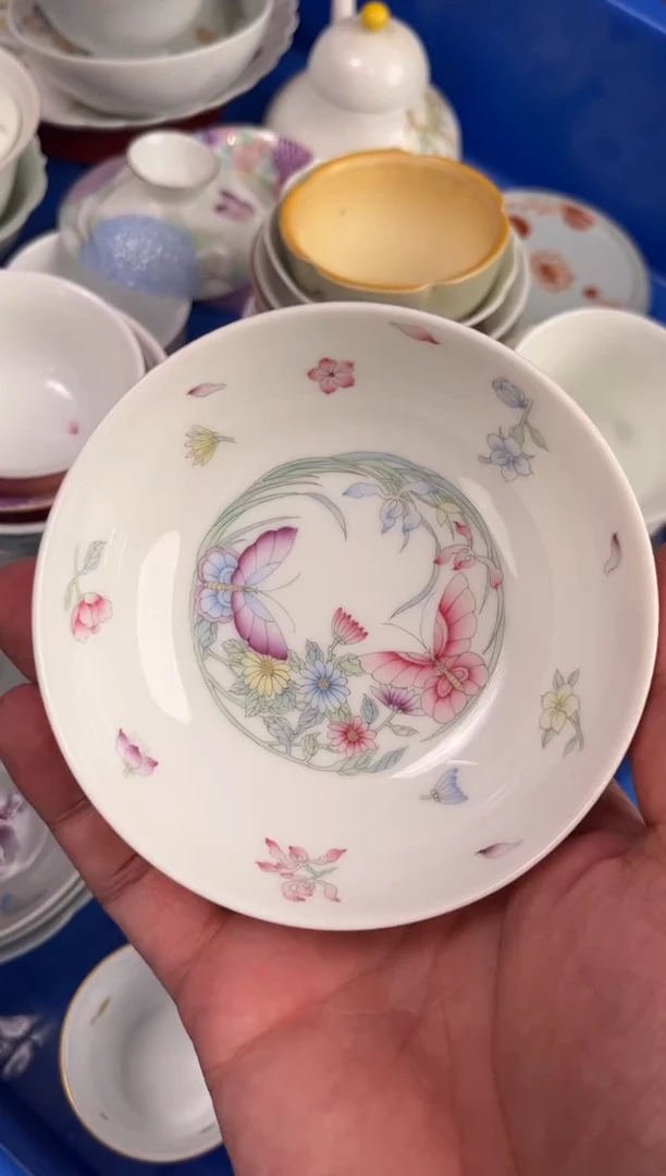 景德镇纯手绘陶瓷茶具
