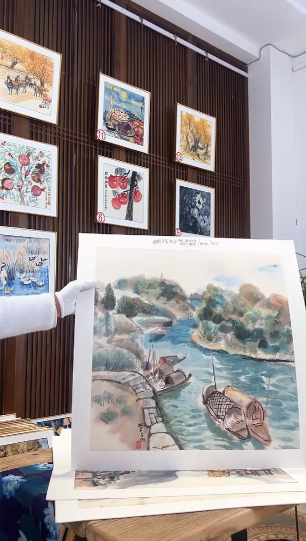 版画耿玉琨名章限量版画S