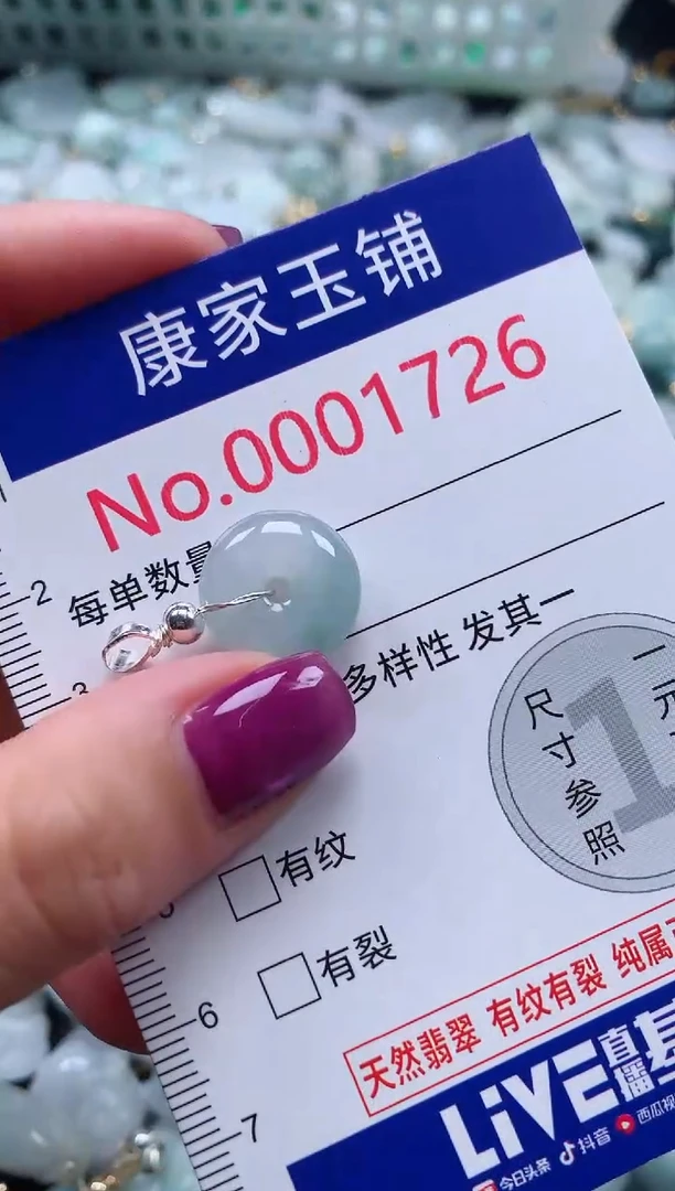颈饰未镶嵌翡翠1726