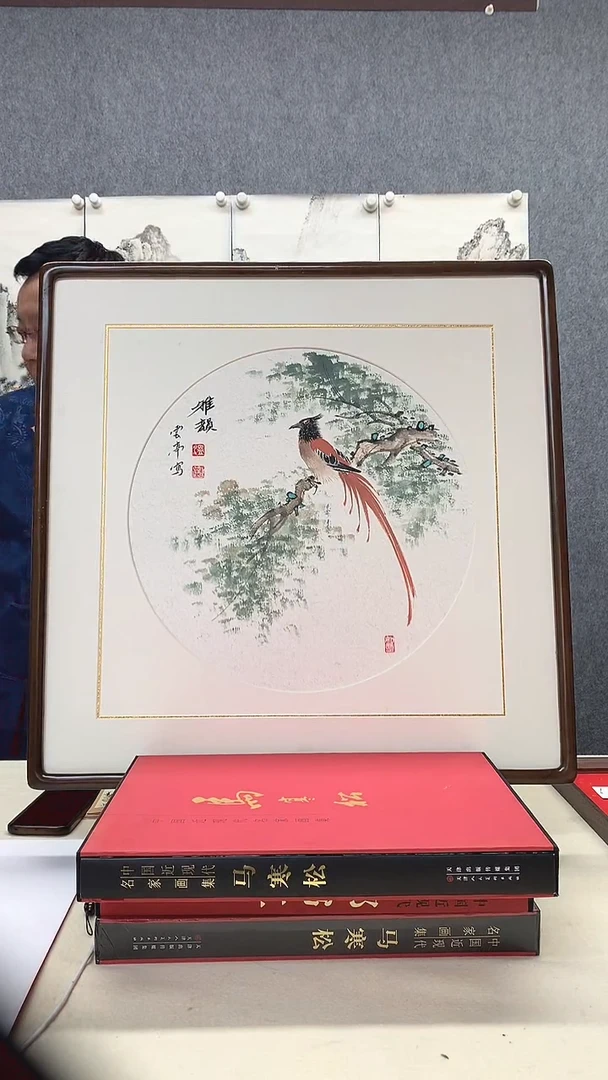 纸本62*62手绘字画作品