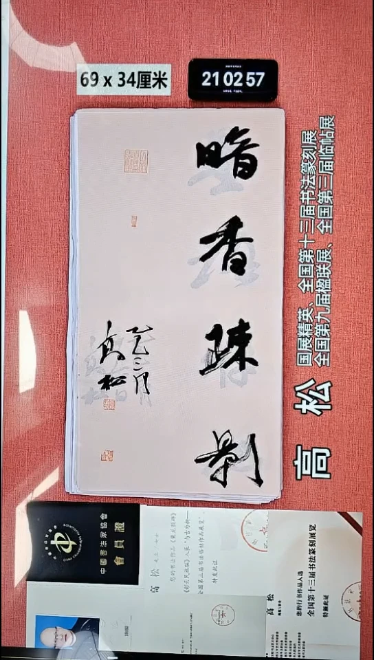 书法138    高老师书法作品