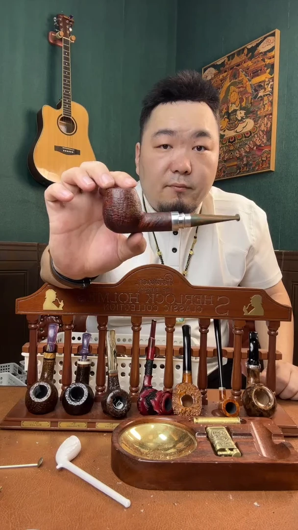 石楠木木雕款钱*意大利进口石楠木烟斗