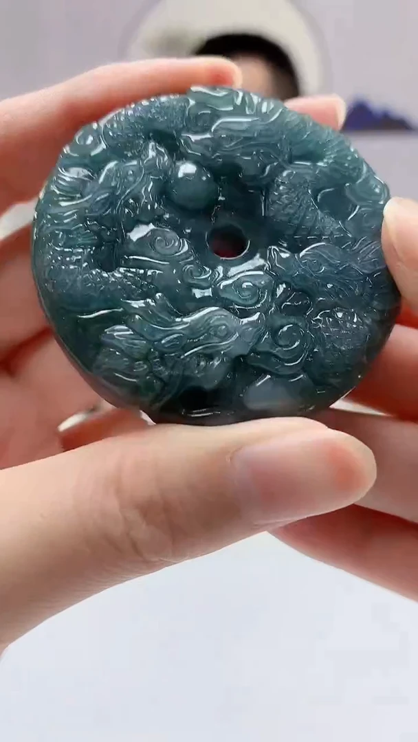【闪购商品】翡翠颈饰未镶嵌4812zm-JJ挂件5