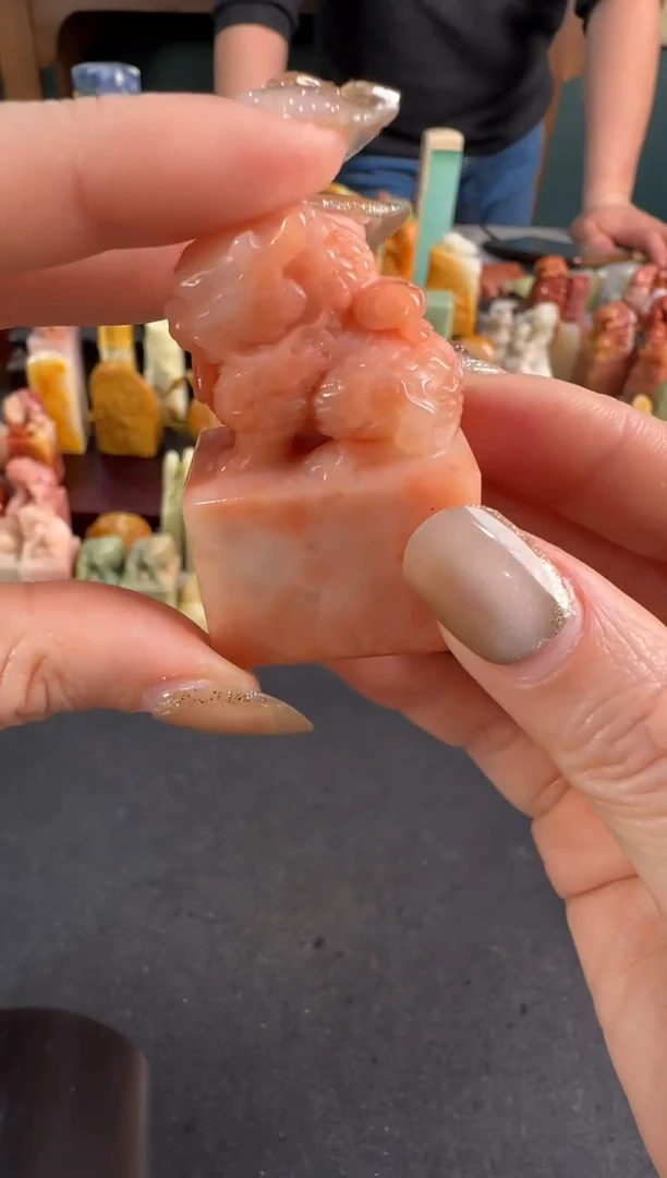 【闪购商品】青田石印石包四字0517