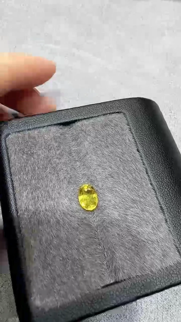裸石彩色蓝宝石1.21克拉