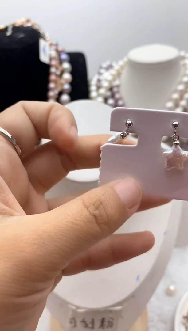 淡水珍珠钛钢颈饰81