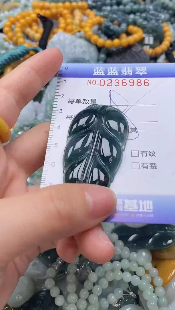 翡翠未镶嵌颈饰闪购0236986