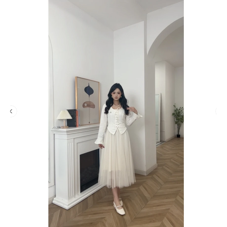 IEF/爱依服连衣裙2025春季新款韩版成熟优雅气质拼接设计连衣长裙