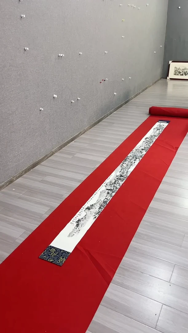 国画90号王益浩老师绘画山水