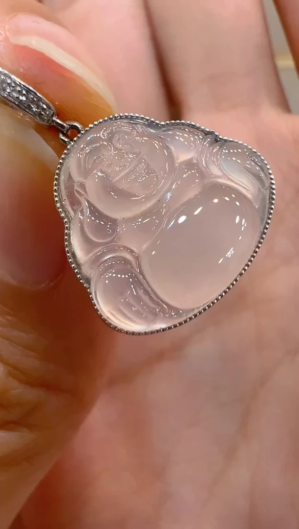 翡翠18K金镶嵌吊坠(不含链)多样性团购发一件