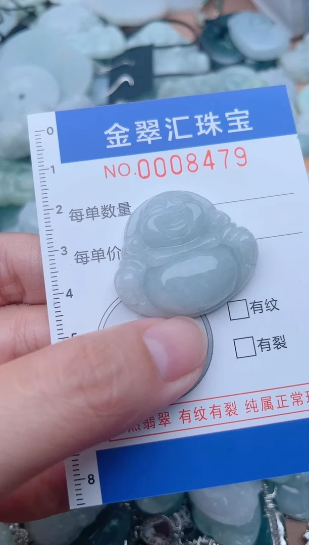 颈饰未镶嵌翡翠8479