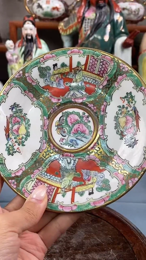 瓷片微瑕慎拍景德镇窑老厂瓷器单件