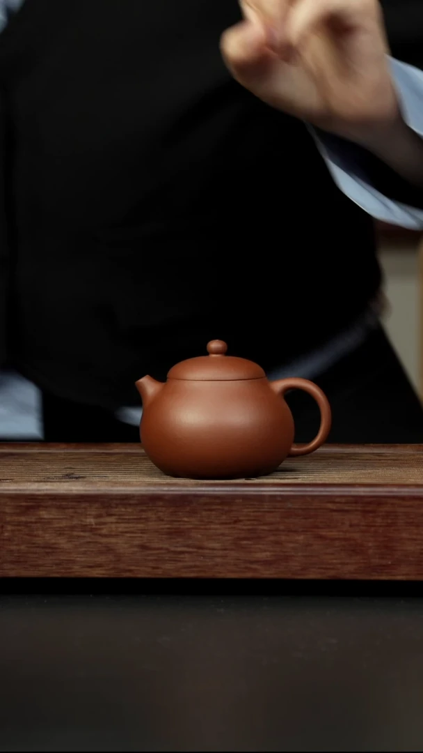 紫砂茶壶底槽清 文旦