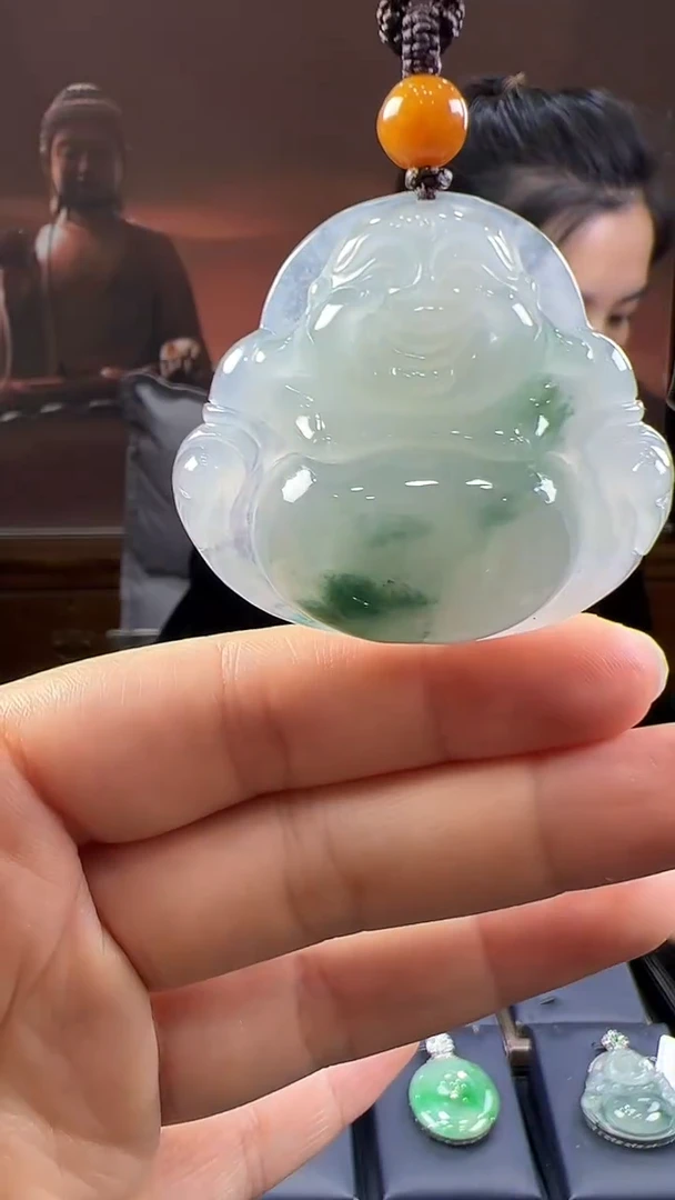 未镶嵌挂件翡翠佛公