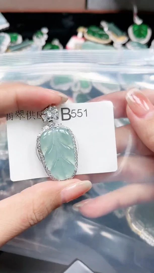 【闪购商品】翡翠颈饰未镶嵌551赠皮绳