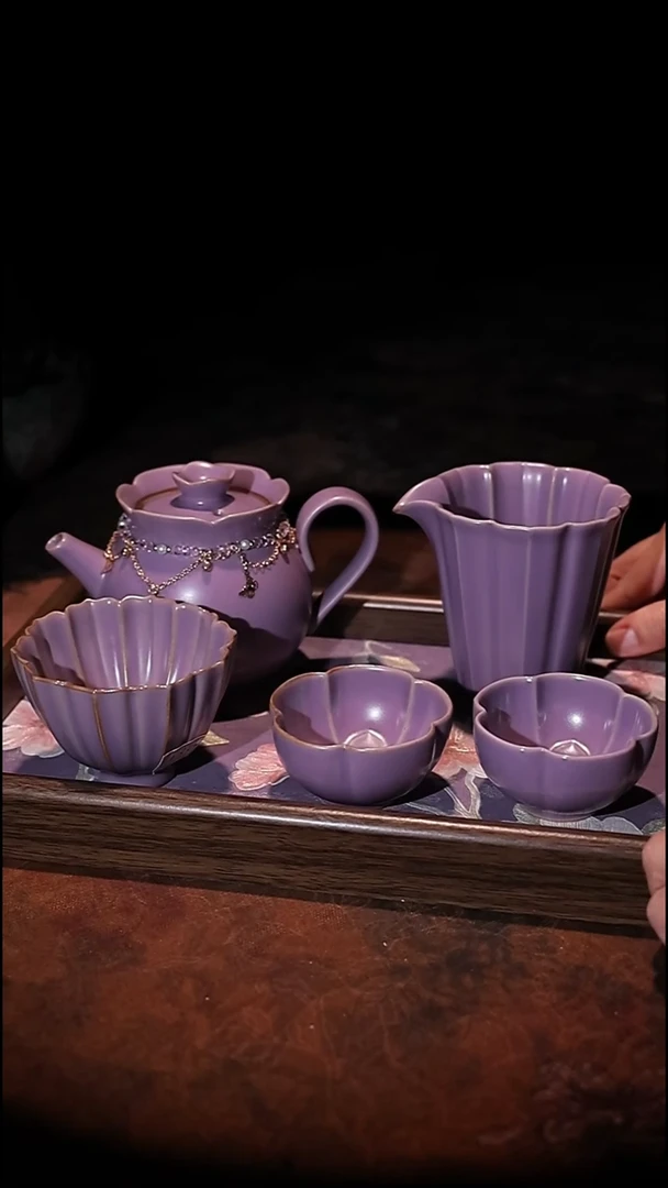 陶瓷茶具（无礼盒）@@A13440