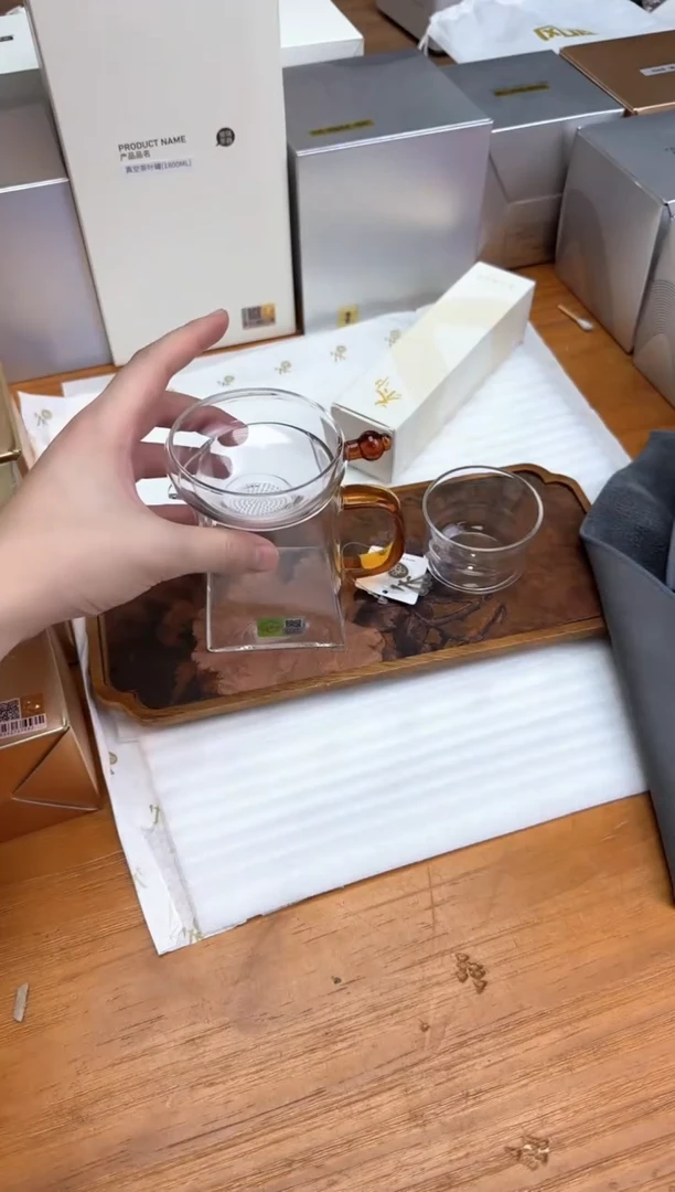 禾器粉金标瀚然琥珀+禾金标奉珠茶漏琥珀
