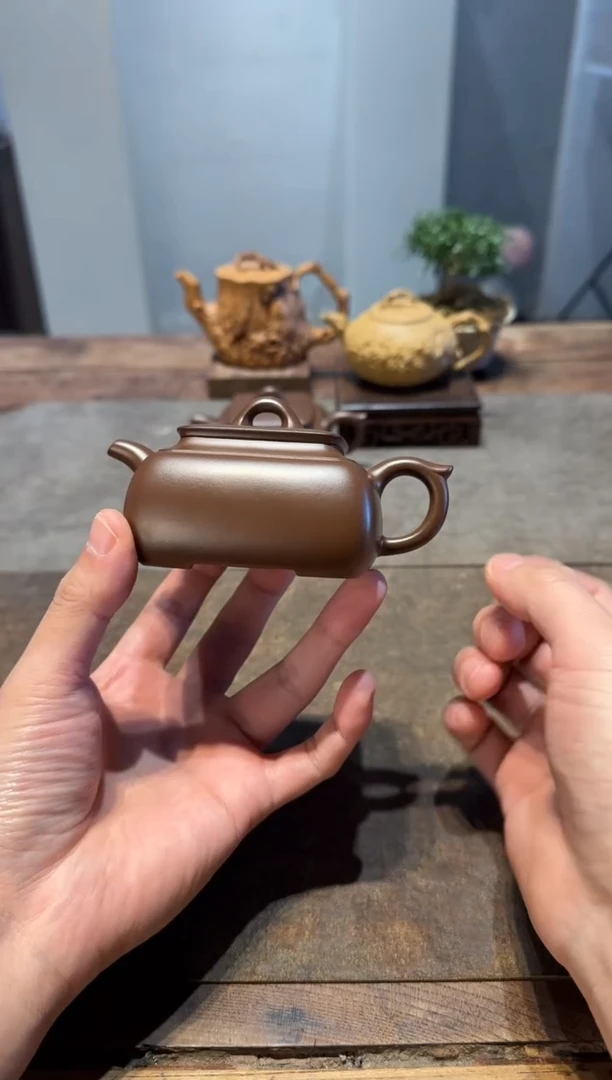 茶壶紫砂西*长四方 紫砂壶