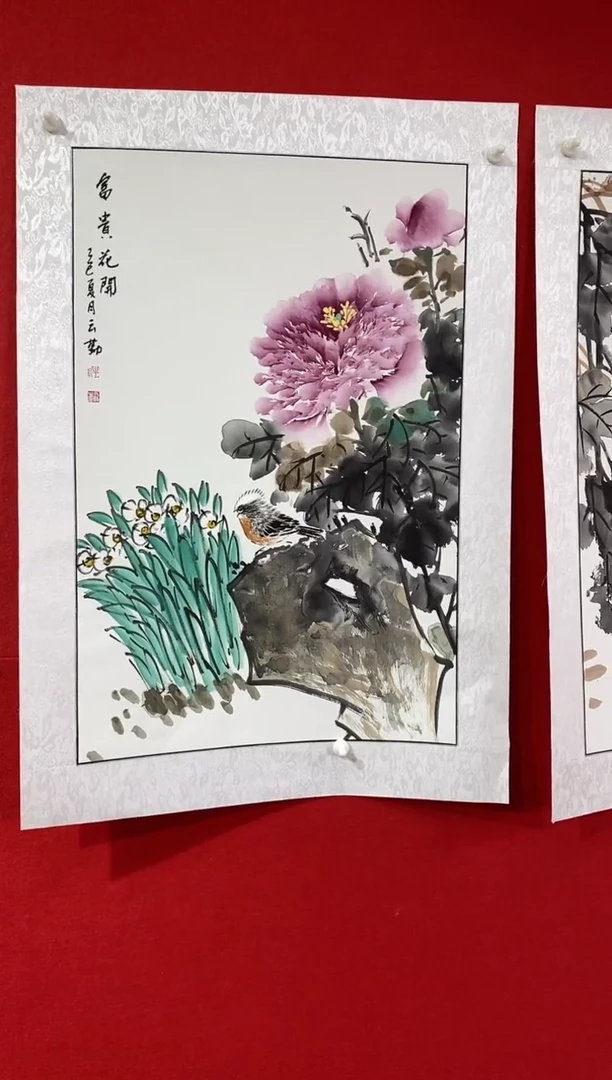 国画 NYQ丹牛云勤老师作品