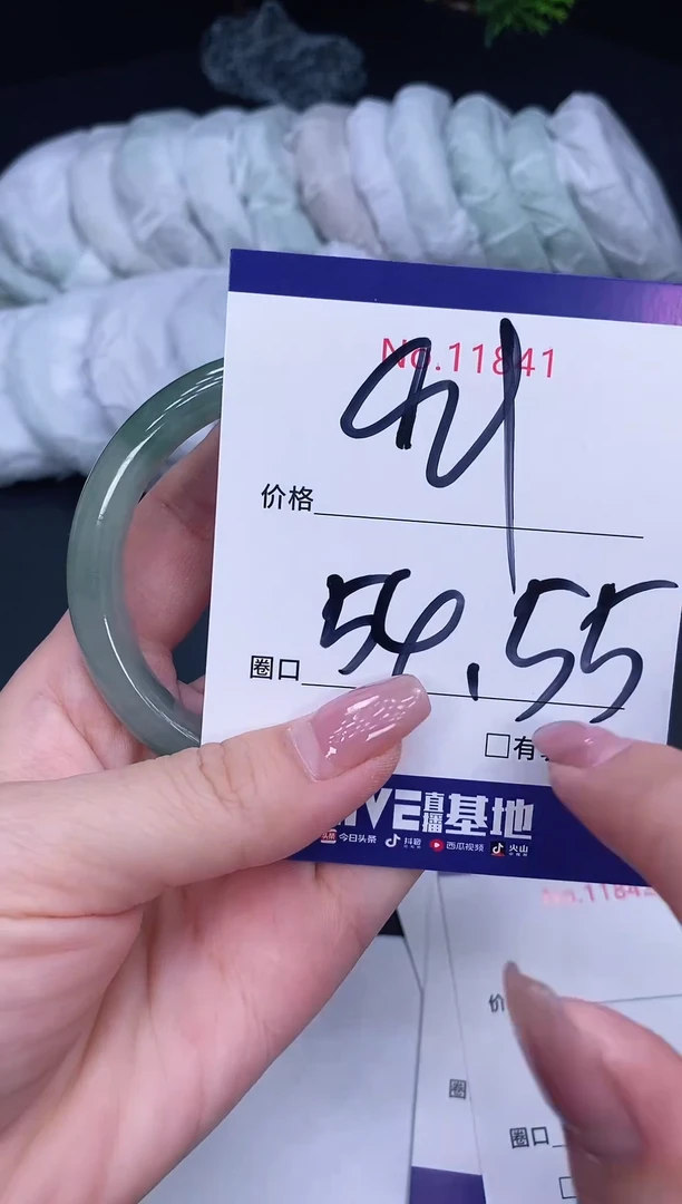 未镶嵌手镯翡翠11841