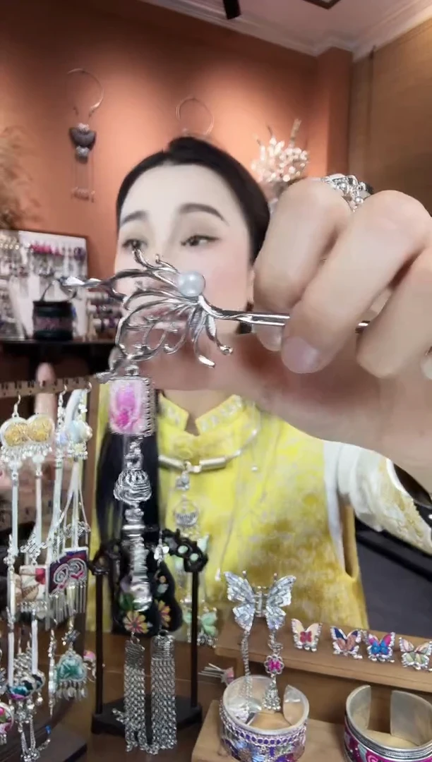 刺绣纯手工民族风发簪