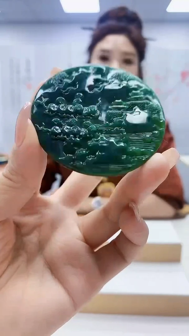 未镶嵌定制翡翠4829ty-毛货挂件41