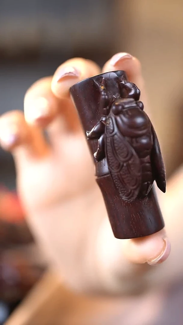 檀香紫檀（小叶紫檀）知足常乐