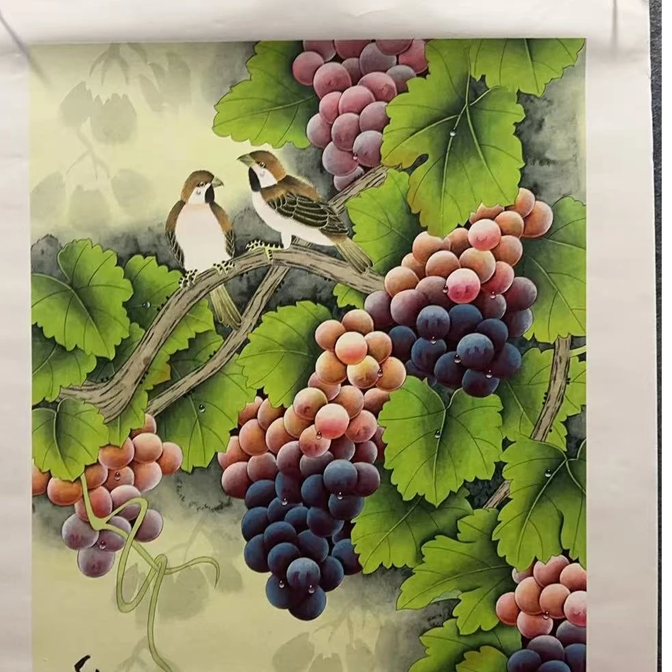 国画作品-徐明庆-四开三-秋