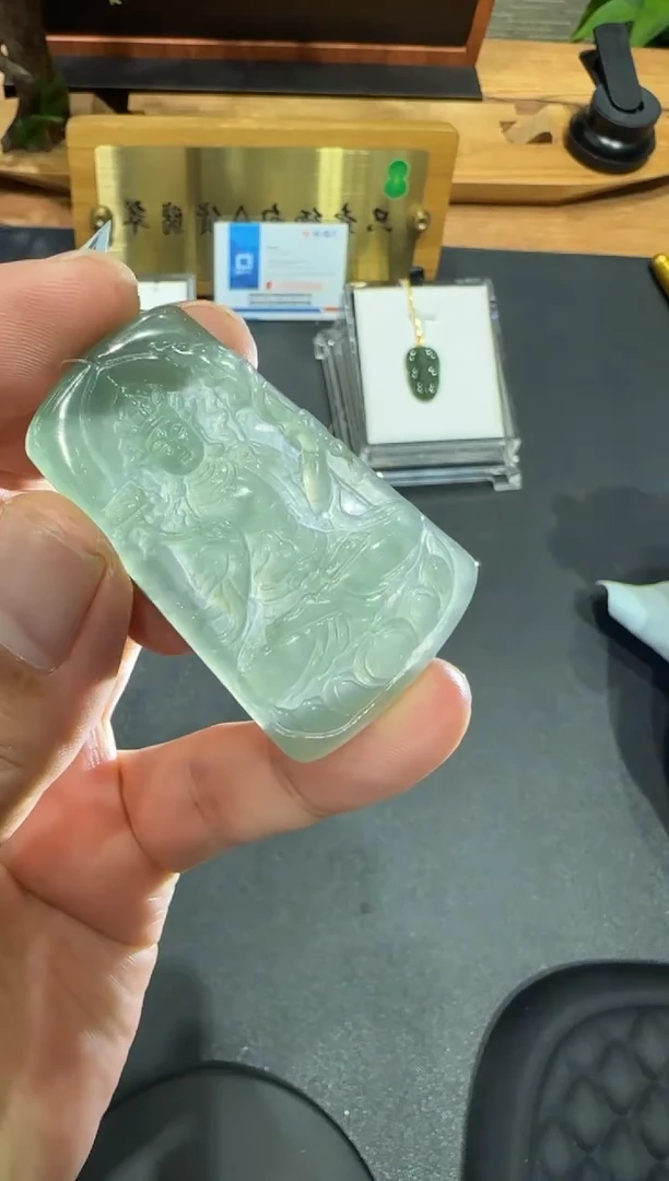 未镶嵌挂件翡翠A货翡翠多样性孤品