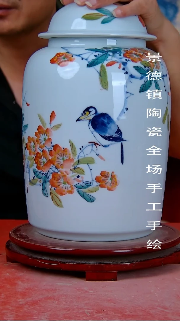 摆件景德镇陶瓷 全场手工手绘5