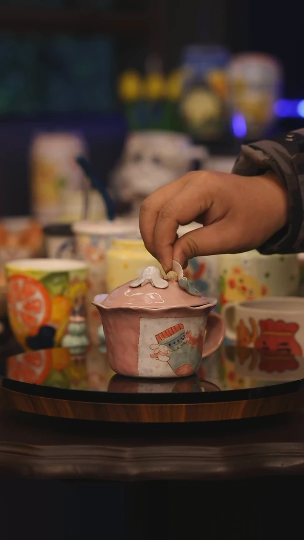 【闪购商品】摆件景德镇釉下彩绘设计师款式陶瓷