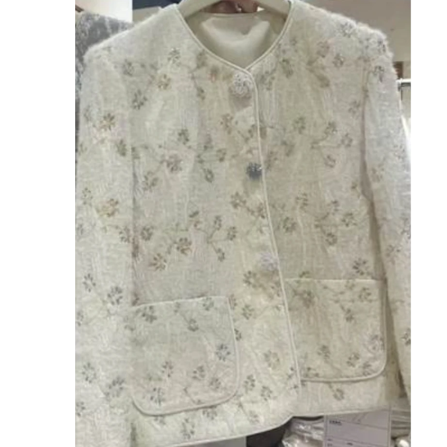 LULUALWAYS25新款优雅气质单排扣外套