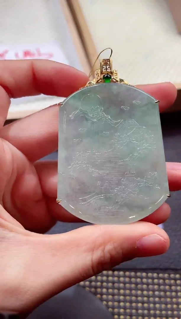 未镶嵌挂件翡翠1118888