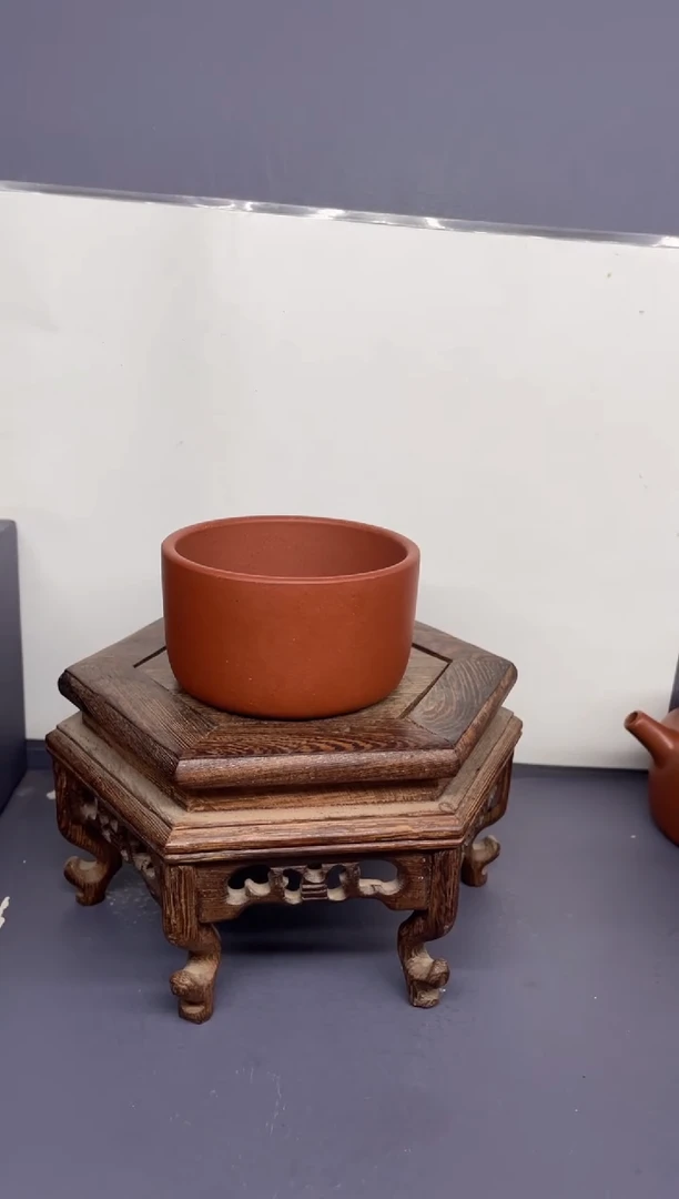 【闪购商品】紫砂茶壶底槽清 矮杯