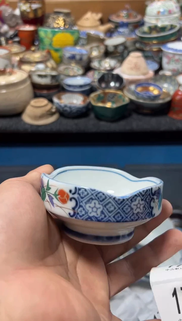 瓷片邹*、夏目海外回流瓷器中古品。