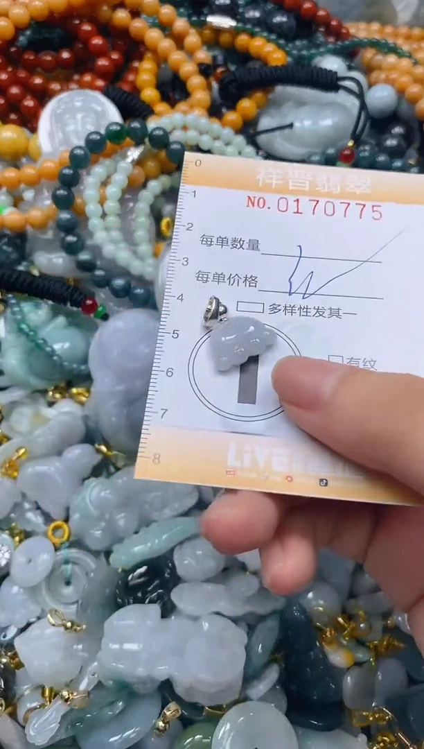 翡翠未镶嵌颈饰闪购0170775多样性发其一