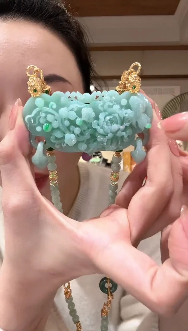 【闪购商品】翡翠颈饰未镶嵌国风