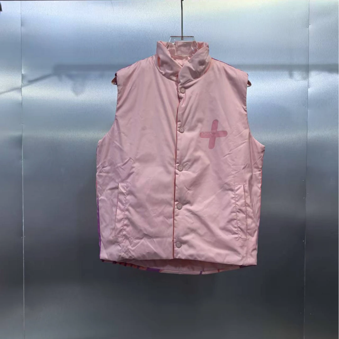 V04-72934-SSU秋冬季后背女孩印花时尚棉服马甲